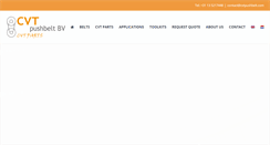 Desktop Screenshot of cvtpushbelt.com